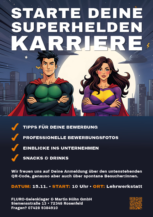 Heldenschmiede – Starte Deine Superhelden-Karriere